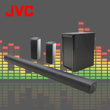 JVC Bluetooth Soundbar + Sub